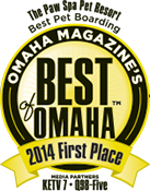 Pet Boarding First Place Best of Omaha 2014